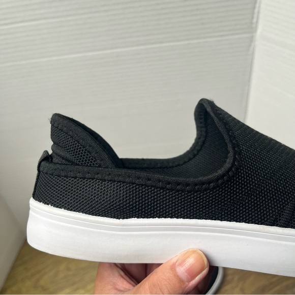 Danskin Creative Stretch Knit Slip-on Black Sneakers Size 10 - Picture 9 of 14